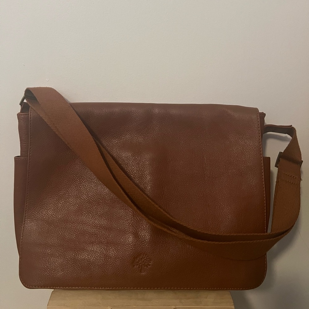 Mulberry Brown Leather Work/Tote Bag